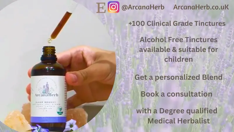 Calm Me Tincture, herbal extract 1
