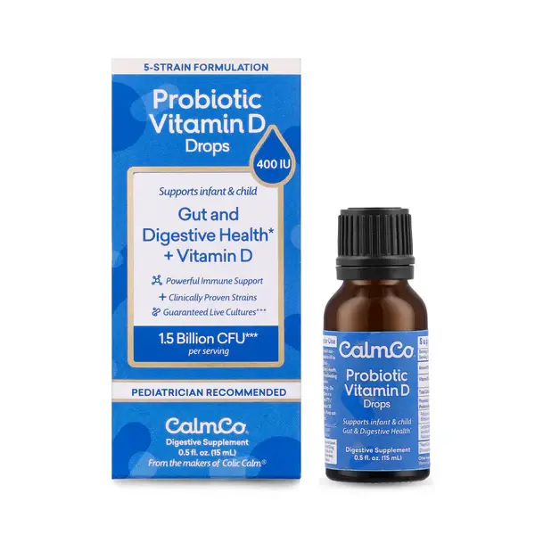 CalmCo Probiotic Vitamin D Drops 15ml