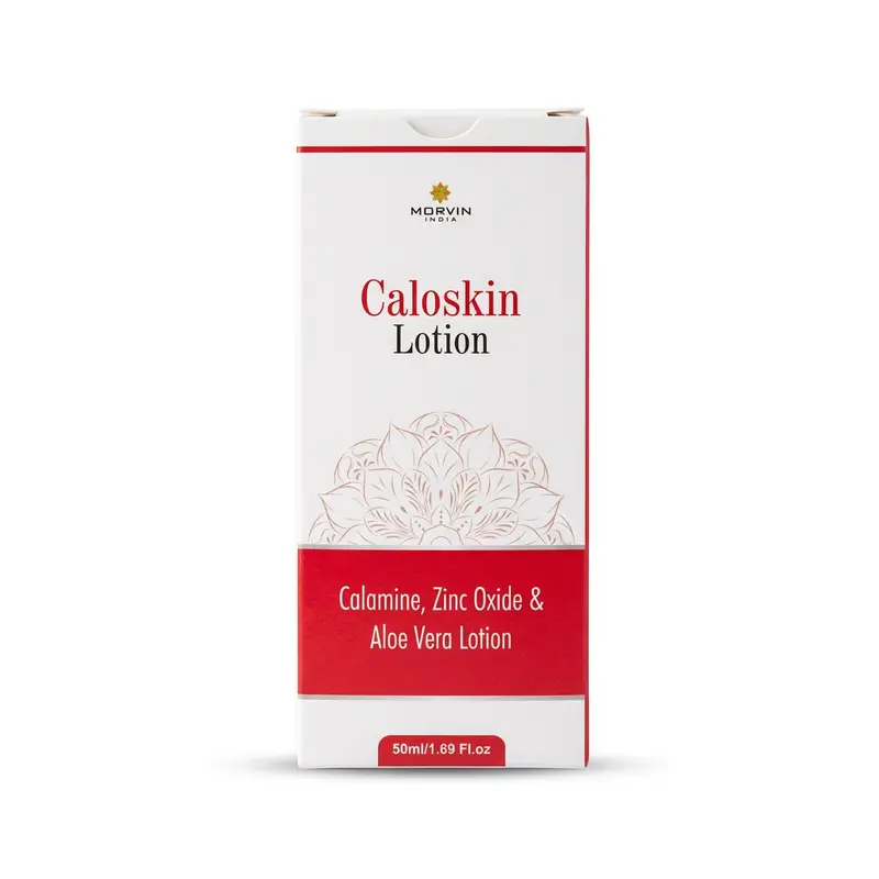 Caloskin Lotion 50ml | Calamine, Zinc Oxide & Aloe Vera