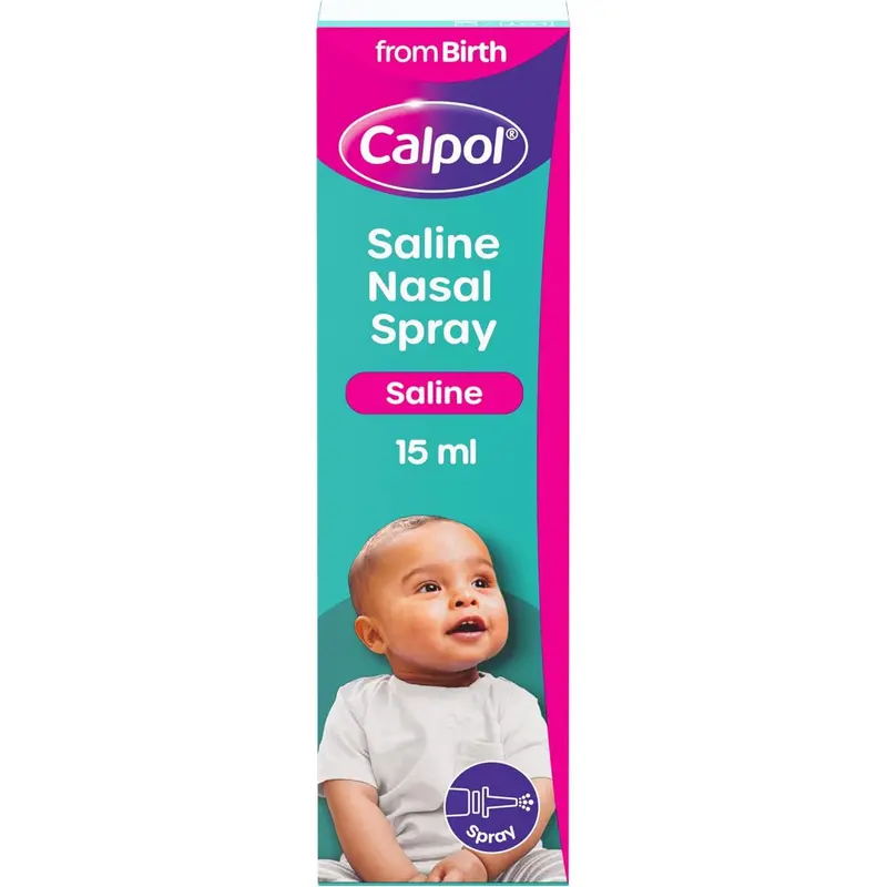CALPOL Soothe & Care Saline Nasal Spray 15ml