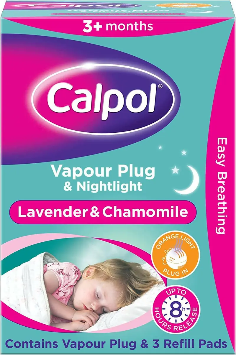 Calpol Vapour Plug & Nightlight with 3 Refill Pads