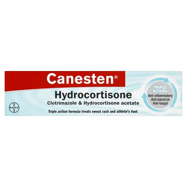 Canesten Hydrocortisone Athlete's Foot 15g