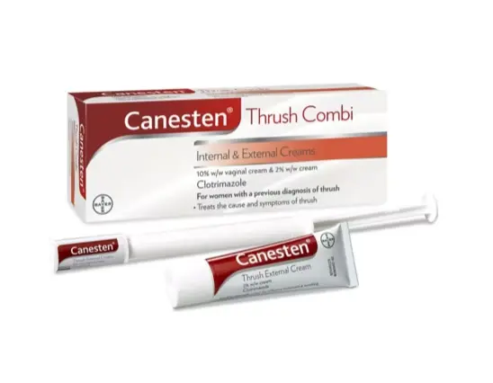Canesten Thrush Combi Internal Cream 10% & External Cream 2%