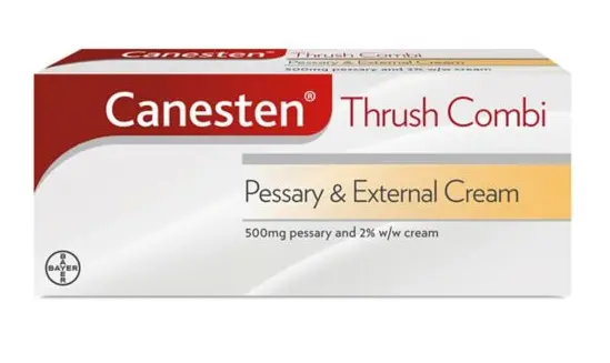 Canesten Thrush Combi Pessary & External Cream 500mg / 2% w/w