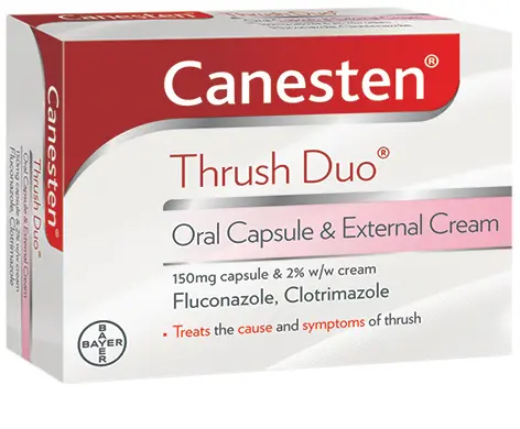 Canesten Thrush Duo Oral Capsule & External Cream (P)(N)