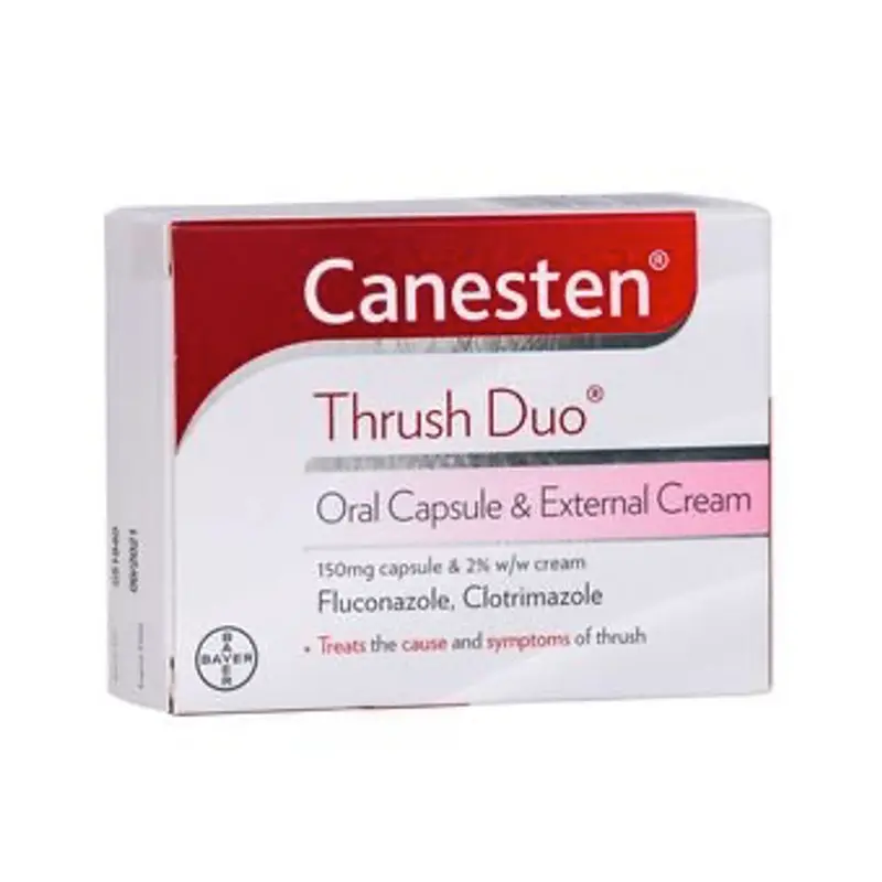Canesten Thrush Duo - oral capsule & external cream (P)