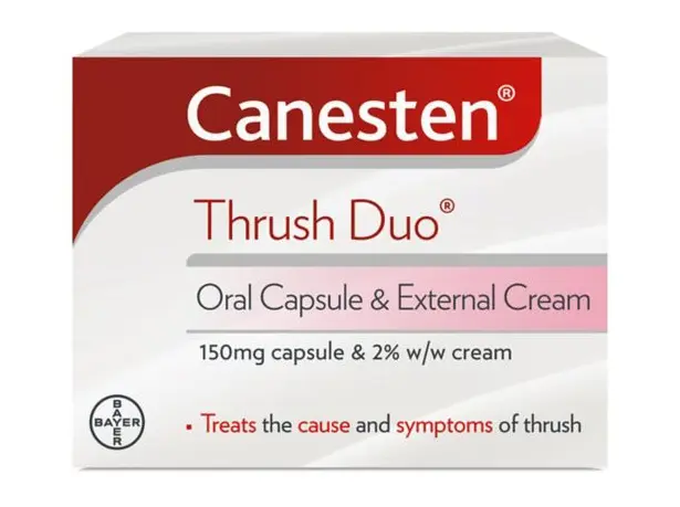 Canesten Thrush Duo Oral Capsule & External Cream