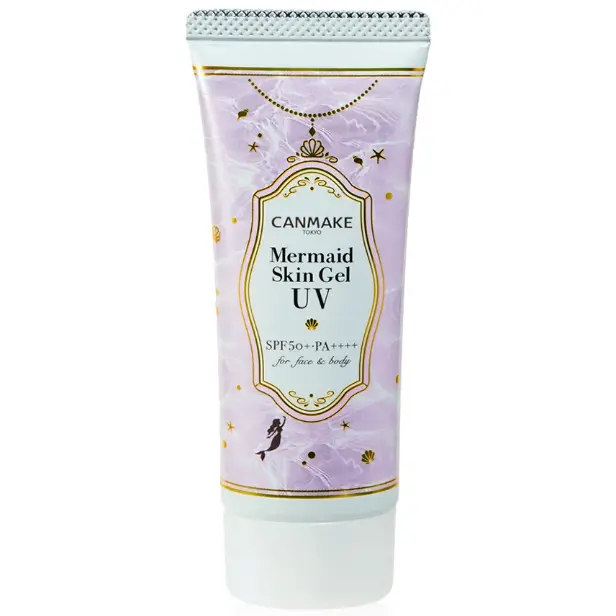 Canmake - Mermaid Skin Gel UV SPF50+ PA++++, 03 Pure Purple 40g.