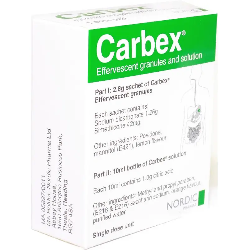Carbex Single Dose Unit 1g /10ml/1.26g (P)