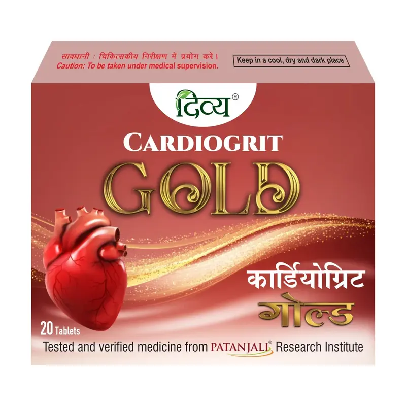 CARDIOGRIT GOLD Tablets 20’s | Herbal Supplement | Supports Heart Health | Dietary Formula