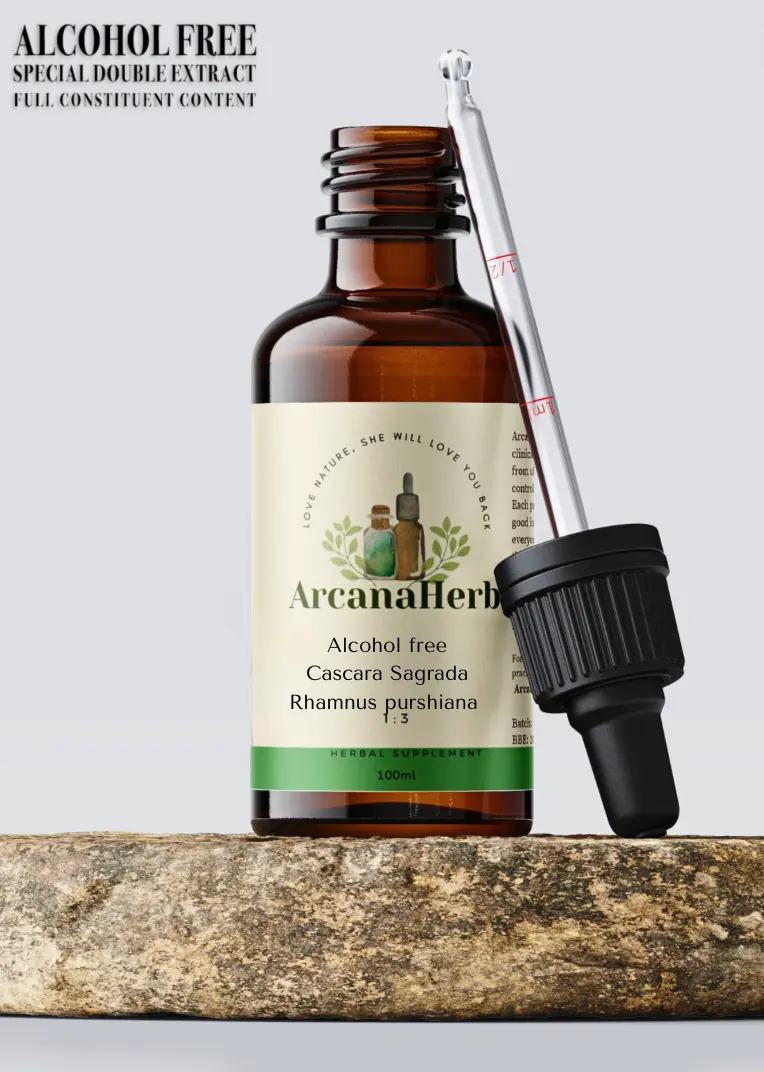 Cascara sagrada tincture (Rhamnus purshiana) 1