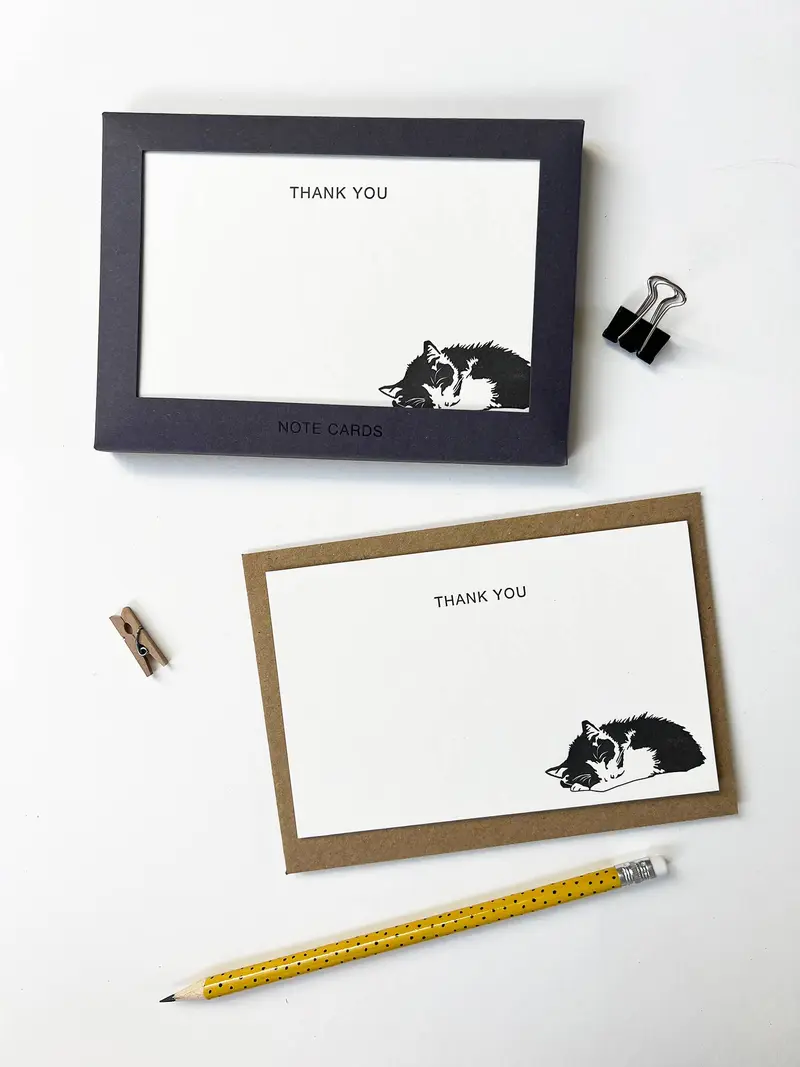 Casey Cat Correspondence Notecard Set | Set of 10
