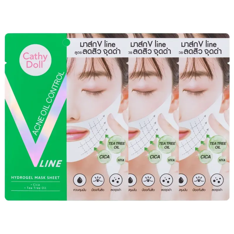Cathy Doll - Acne V Line Mask (Pack of 3)
