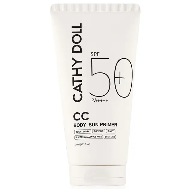 Cathy Doll - CC Body Sun Primer #Light Ivory SPF50+ PA++++ 140ml.
