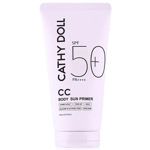Cathy Doll - CC Body Sun Primer, Pure Violet SPF50+ PA++++ 140ml.