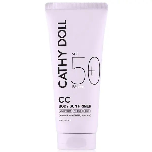 Cathy Doll - CC Body Sun Primer, #Pure Violet SPF50+ PA++++ 50ml.
