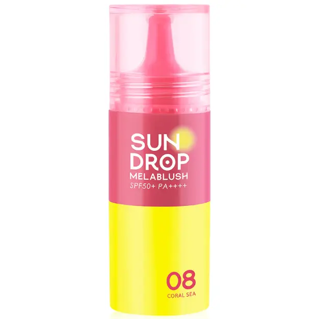 Cathy Doll - Sundrop Melablush #08 Coral Sea SPF50+ PA++++ 6g.