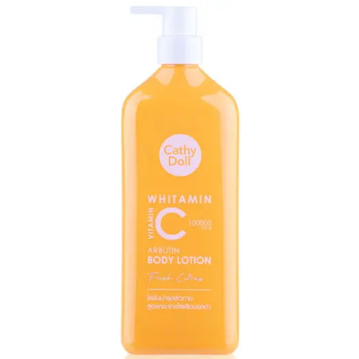 Cathy Doll - Whitamin Vitamin C Arbutin Body Lotion Fresh Citrus 450ml.