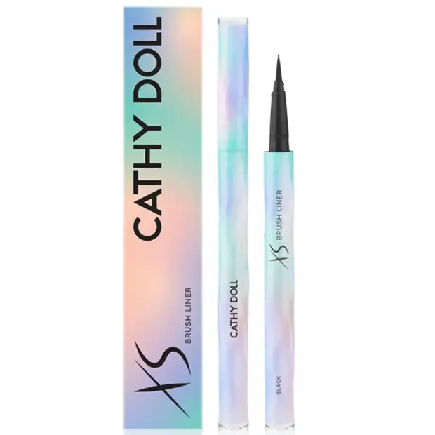 Cathy Doll - XS Brush Liner #Black 0.6ml.