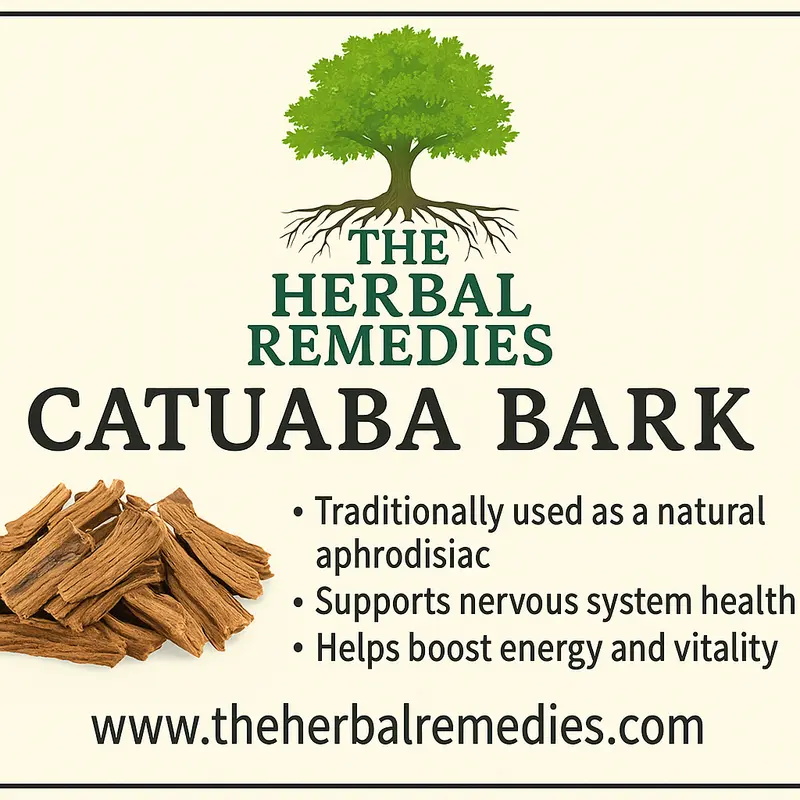 Catuba is an herbal remedy derived from the bark 50g