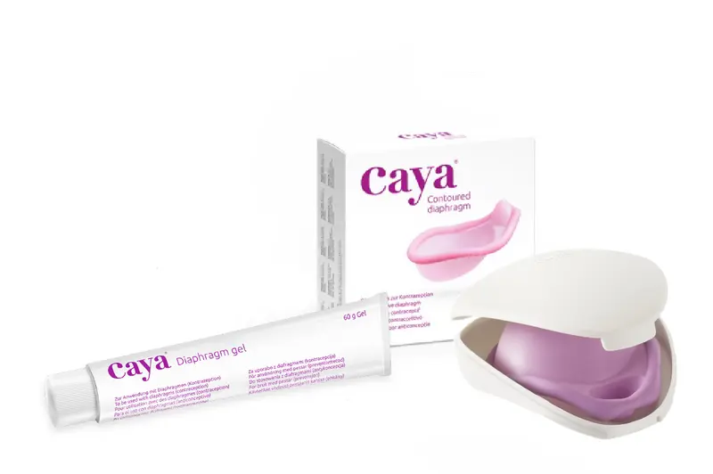 Caya Diaphragm and Natural Contraceptive Gel Pack Hormone Free Contraception