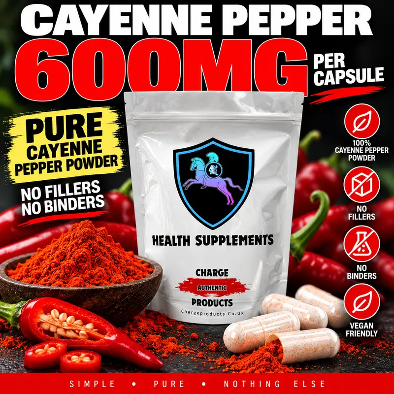 Cayenne Pepper Capsules 600mg