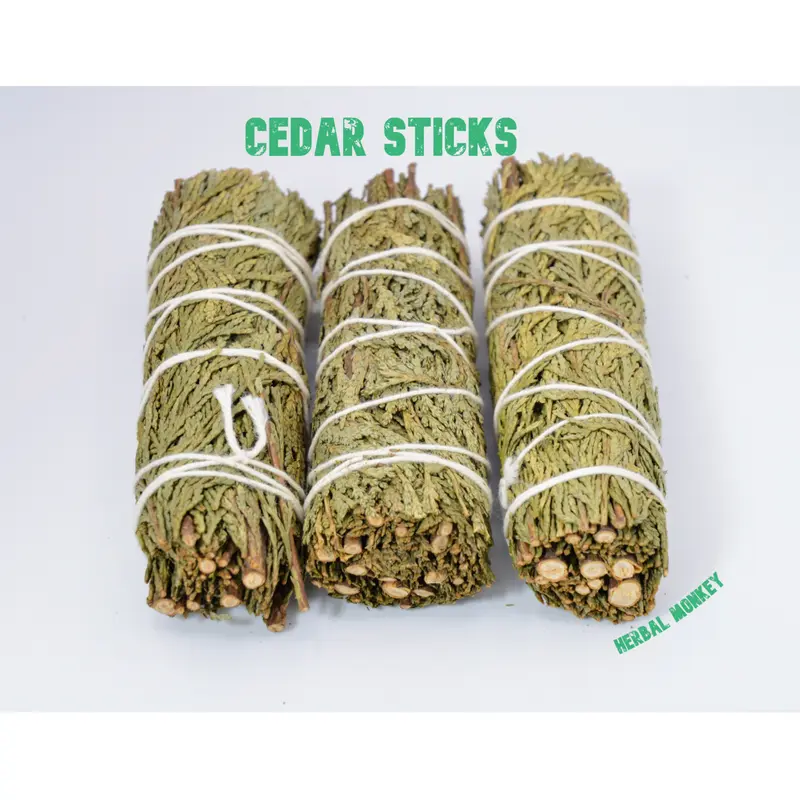 Cedar Smudge Sticks | Infused with loving energy within a Crystal Grid
