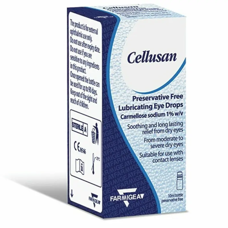Cellusan Preservative Free Eye Drops