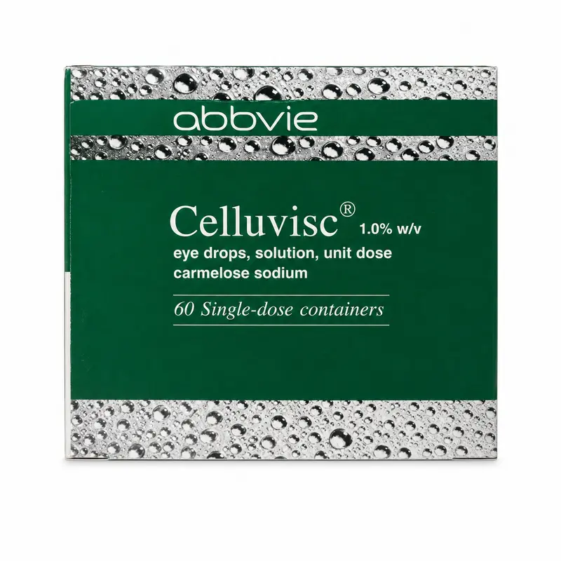 Celluvisc 1% Eye Drops 60 Single Dose Units - Dry Eye Relief