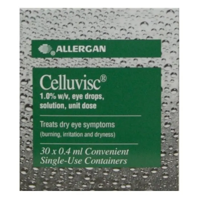Celluvisc Eye Drops 1.0% 30 x 0.4ml