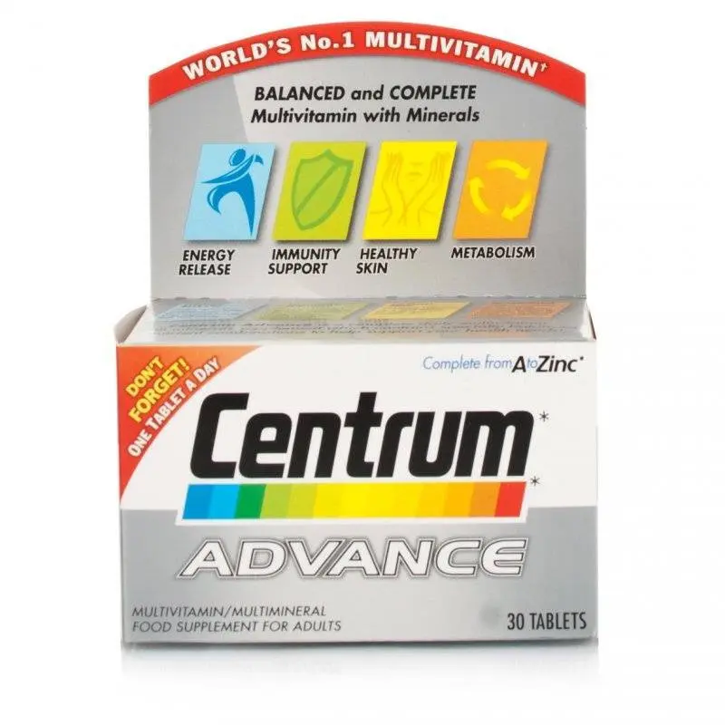 Centrum Advance A To Zinc (60 Tablets)