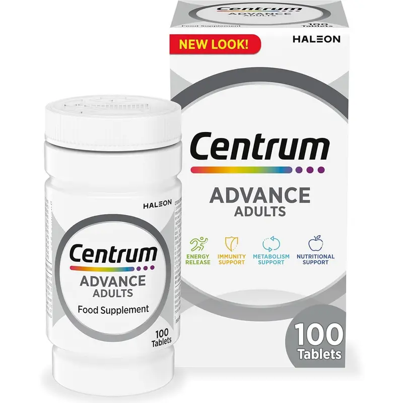 Centrum Advance Immunity Multivitamins Vitamin D & C Tablets 100 Tablets