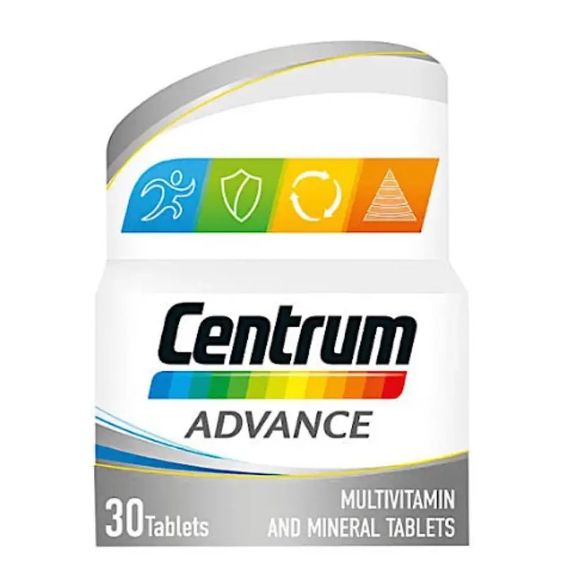 Centrum Advance Multivitamins & Minerals - 30 tablets