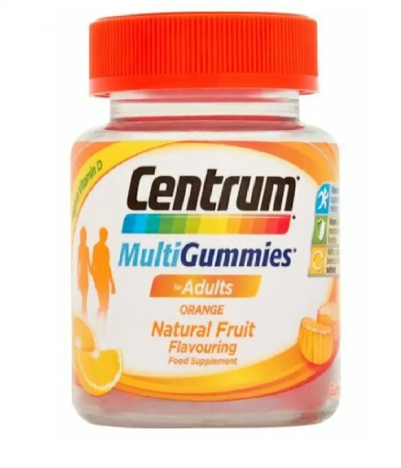 Centrum MultiGummies Orange Multivitamin - 30 Gummies