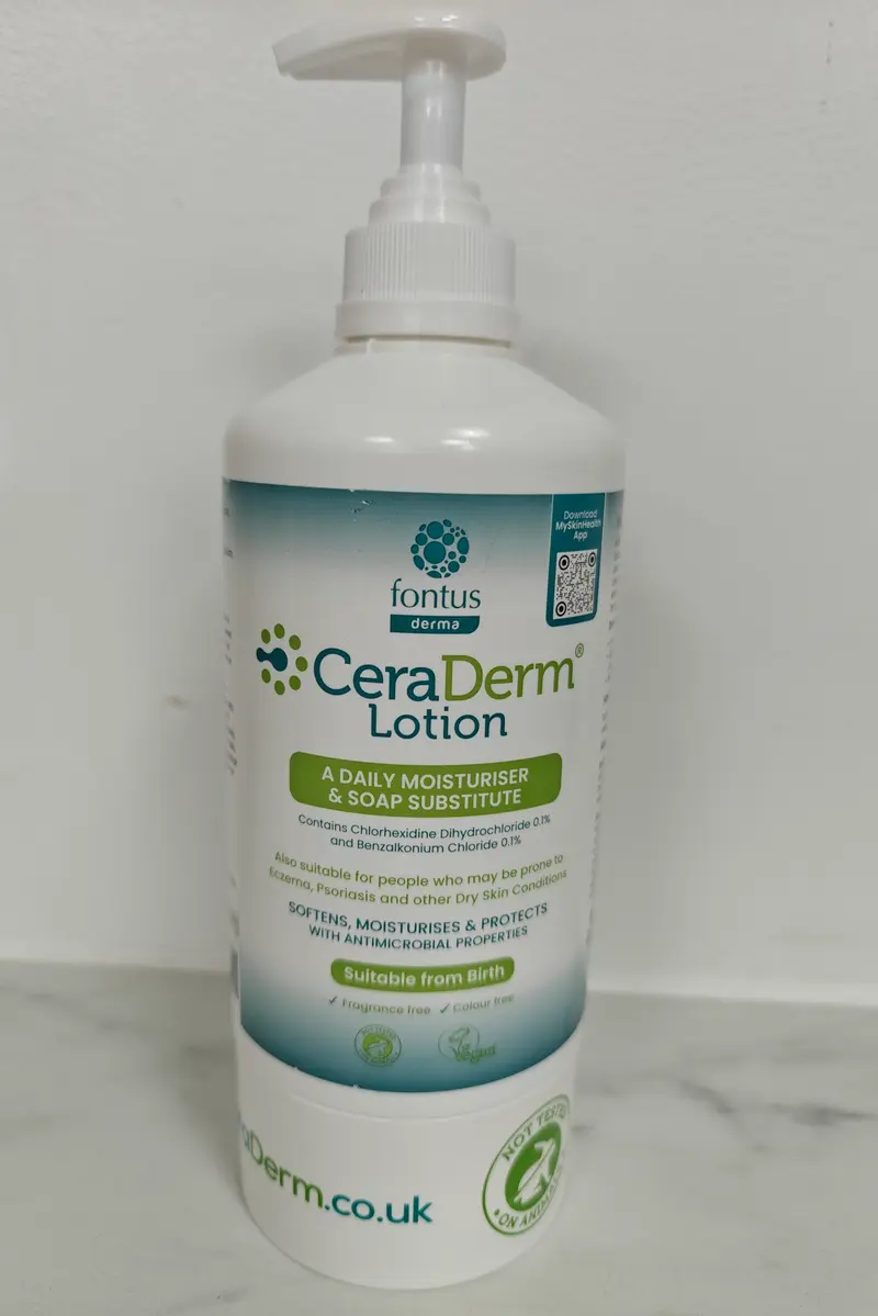 CeraDerm® Lotion daily moisturiser & soap subsititute