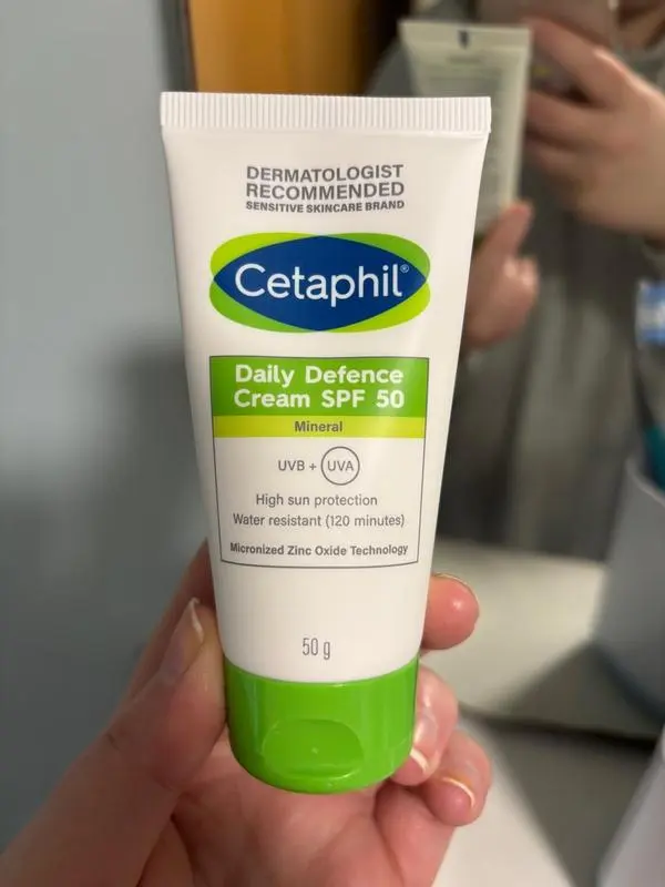 Cetaphil Daily Defence Moisturiser SPF50+ 50g