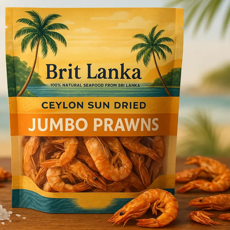 Ceylon Sun Dried Jumbo Dried Prawns