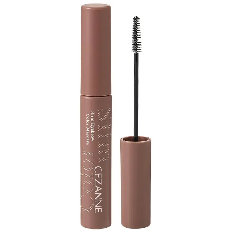 Cezanne - Slim Eyebrow Color Mascara #C4 Soft Greige 4g.