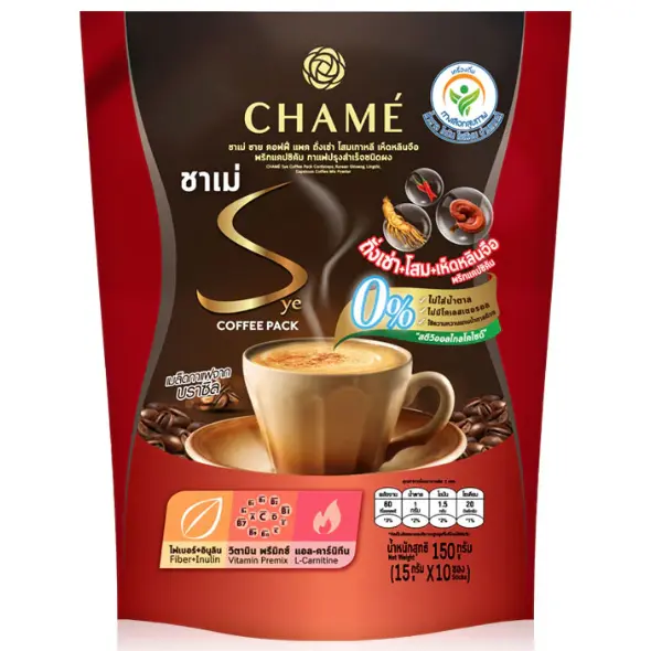 Chame' - Sye Coffee 3 Kings of Herb+ Capsicum (10 sachets / 15g. each)