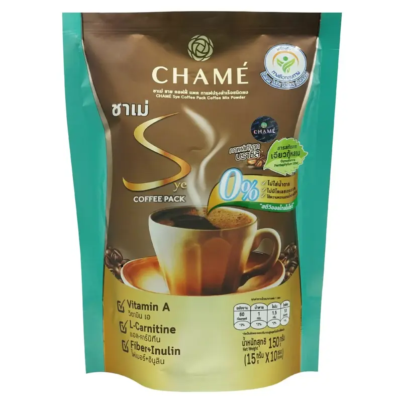 CHAMÉ - Sye Coffee Pack 150g. (10 sachets / 15g. each)