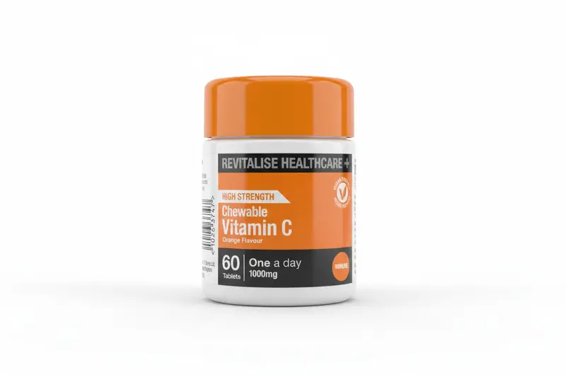 Chewable Vitamin C 1000mg For immunity Orange Flavour