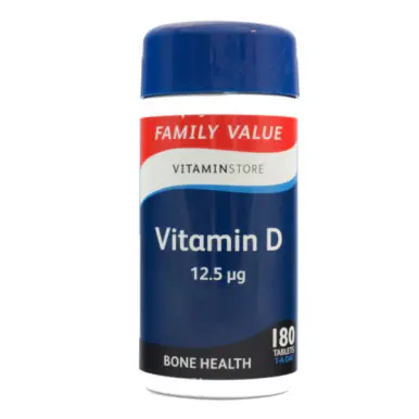 Chewable Vitamin D 12.5 mcg 180 tablets