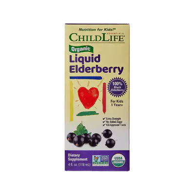 Childlife Essentials Organic Liquid Elderberry 118ml