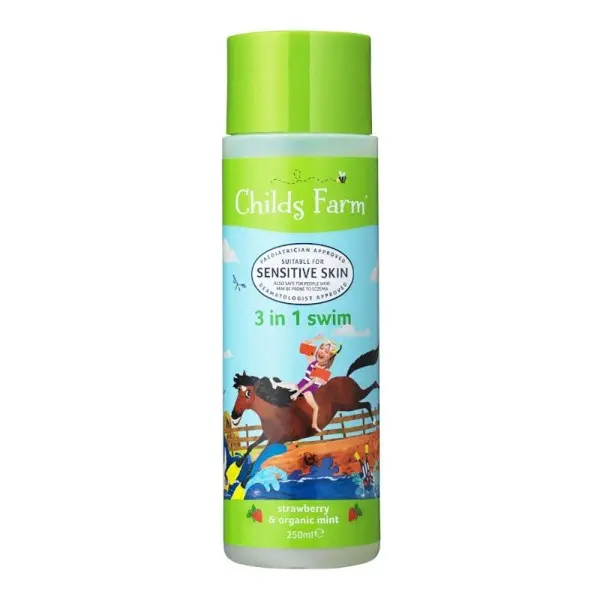 Childs Farm Strawberry & Organic Mint 3 in 1 Swim