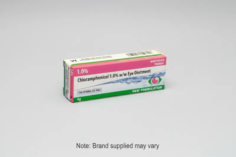 Chloramphenicol Eye Ointment 1% - 4g (P)