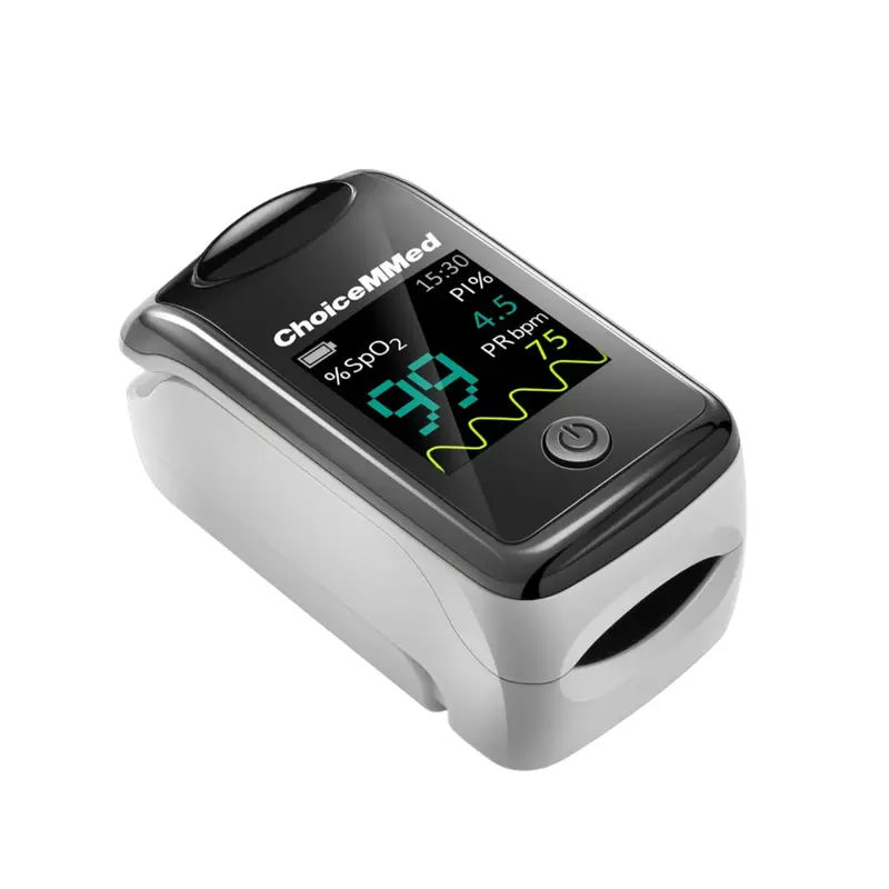 CHOICEMMED MD300CI216 OLED Medical Finger Pulse Oximeter With PI For Measuring Oxygen Saturation (SpO2)