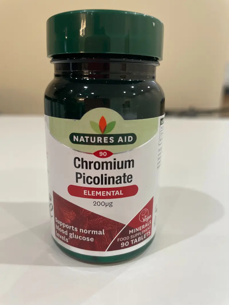 Chromium Picolinate 90 Tablets
