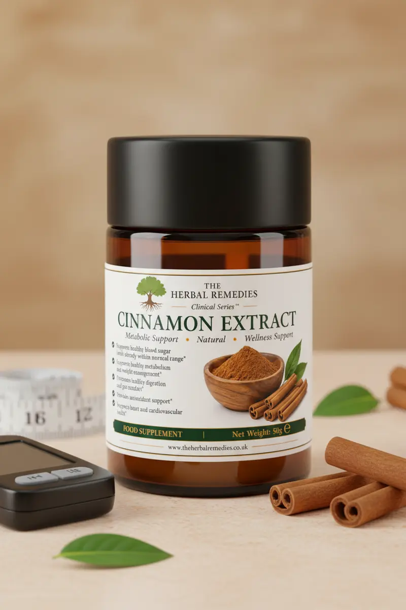Cinnamon Extract (Ceylon) | Blood Sugar, Heart Health & Antioxidant Support