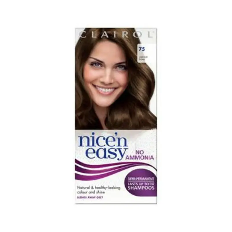 Clairol Nice'n Easy Demi-Permanent 75 Light Ash Brown