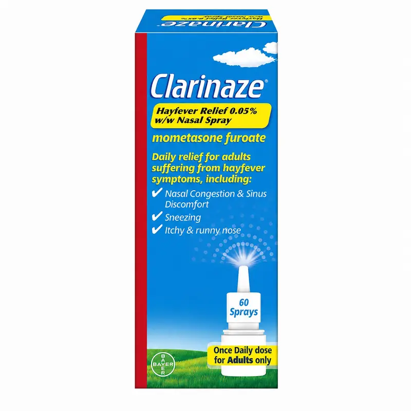 Clarinaze Allergy Spray 50mcg Nasal Spray - 60 sprays